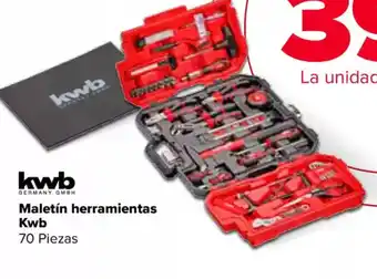 Carrefour KWB Maletín herramientas oferta