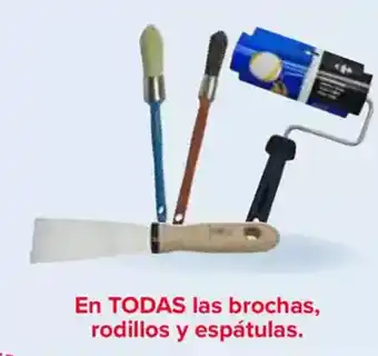 Carrefour En todas las brochas, rodillos y espátulas. oferta