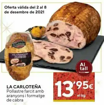 Caprabo Pollo relleno la carloteña oferta