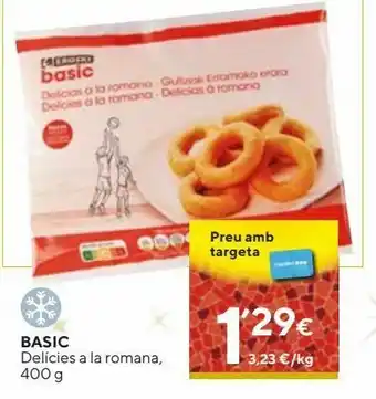 Caprabo Calamares a la romana eroski oferta
