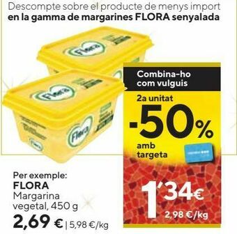Caprabo Margarina flora oferta