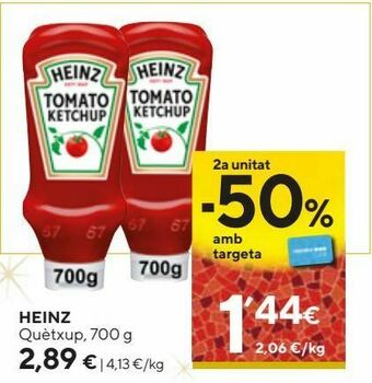 Caprabo Ketchup heinz oferta
