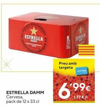 Caprabo Cerveza estrella damm oferta