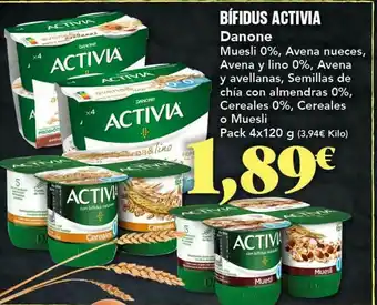 Gadis Yogur bífidus danone oferta