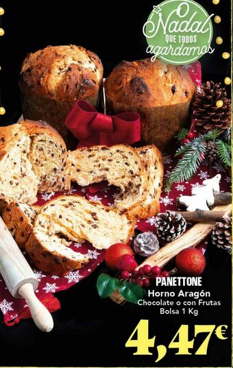 Gadis Panettone horno aragon oferta