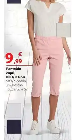 Alcampo Capri - pantalón capi/ inextenso oferta