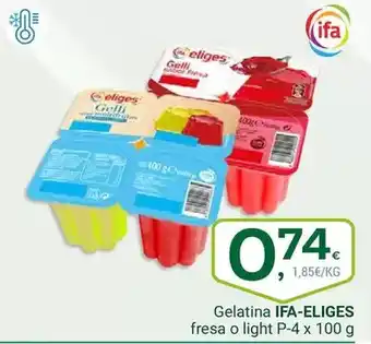 Supermercados Dani Ifa eliges - gelatina fresa o light oferta
