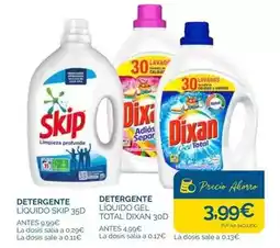 Cash Ecofamilia Detergente liquido oferta