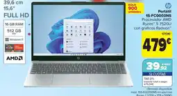 Carrefour Hp - portátil 15-fc0003ns oferta