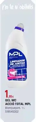 Fes Més Gel wc acció total mpl oferta