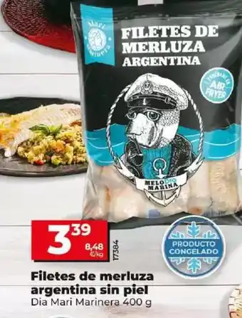 Dia Dia mari marinera - filetes de merluza argentina sin piel oferta