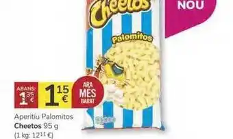 Supermercados Charter Cheetos Aperitiu Palomitos 95g oferta
