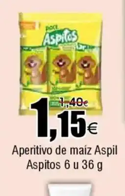 FROIZ Aperitivo de maíz Aspil Aspitos oferta