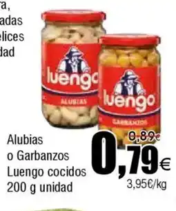 FROIZ Alubias o Garbanzos Luengo cocidos oferta