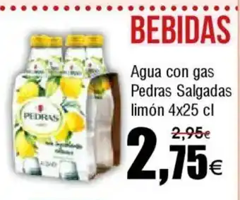 FROIZ Agua con gas Pedras Salgadas limón oferta