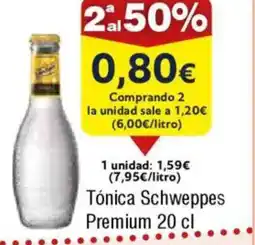 FROIZ SCHWEPPES Tónica oferta