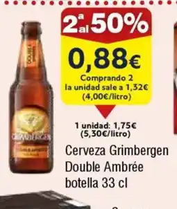 FROIZ Cerveza Grimbergen Double Ambrée oferta