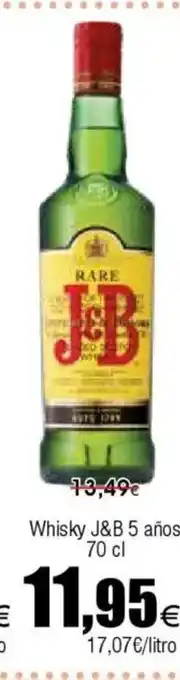 FROIZ J&B Whisky oferta