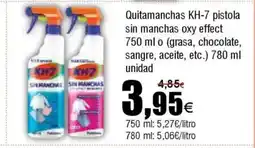 FROIZ Quitamanchas KH-7 pistola sin manchas oxy effect oferta