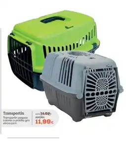 Supermercados MAS Transportin pegaso colores o pratiko gris oferta