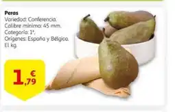 Alcampo Peras oferta