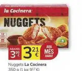 Supermercados Charter La Cocinera Nuggets 350g oferta