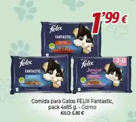 Alsara Supermercados Felix - comida para gatos fantastic oferta