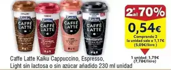 FROIZ Kaiku - caffe latte capuccino, espresso, light sin lactosa o sin azucar anadido oferta