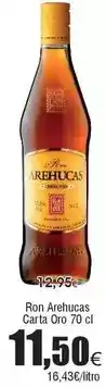 FROIZ Arehucas - ron carta oro oferta