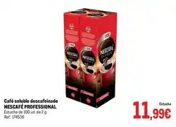 Makro Nescafé - professional café soluble descafeinado oferta