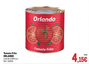 Makro Orlando - tomate frito oferta