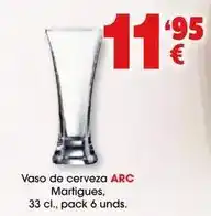 Makro Aro - vaso sidra oferta