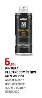 Fes Més Pintura electrodomestics mtn wepro oferta
