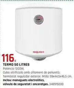 Fes Més Termo 50 litres oferta
