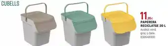 Fes Més Papierera reciclatge oferta