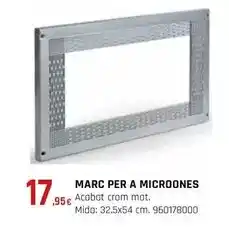 Fes Més Marc per a microones oferta