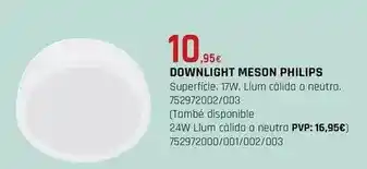 Fes Més Downlight meson oferta
