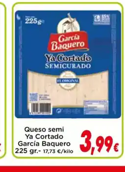 Proxi GARCIA BAQUERO Queso semi Ya Cortado oferta