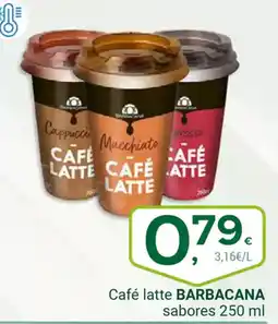 Supermercados Dani BARBACANA Café latte oferta