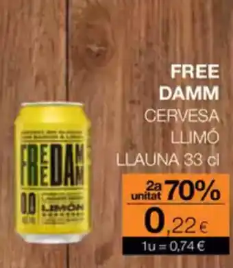Plusfresc FREE DAMM Cervesa llimo oferta