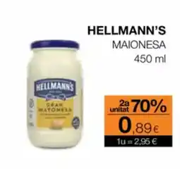 Plusfresc HELLMANN'S Maionesa oferta