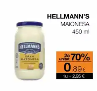 Plusfresc HELLMANN'S Maionesa oferta