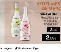 Plusfresc Viña albali frizzante 5.5 verdejo o rosat oferta