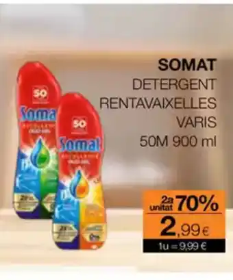 Plusfresc SOMAT Detergent rentavaixelles oferta