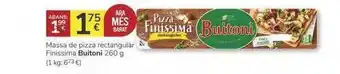 Supermercados Charter Buitoni Massa De Pizza Rectangular Finissima 260g oferta