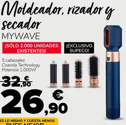 Supeco 5 cabezales Coanda Technology Potencia 1.000W oferta