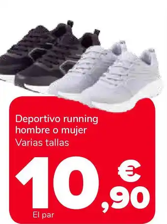 Supeco Deportivo running hombre o mujer oferta