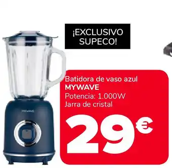 Supeco MYWAVE Batidora de vaso azul oferta