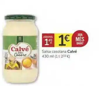 Supermercados Charter Calvé Salsa Casolana 430ml oferta