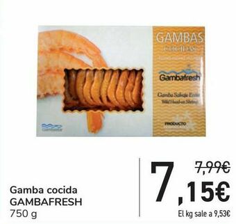 Carrefour Gamba cocida gambafresh oferta
